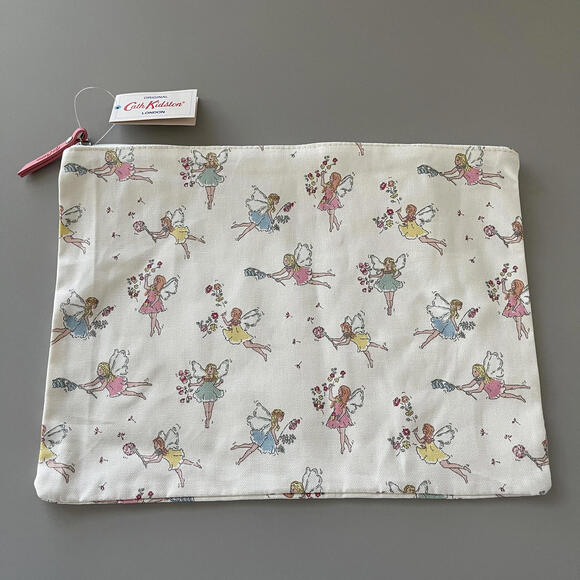 Cath Kidston Fairy Extra Large Envelope Pouch NWT - Picture 1 of 5